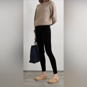 Spanx Black Velvet Leggings